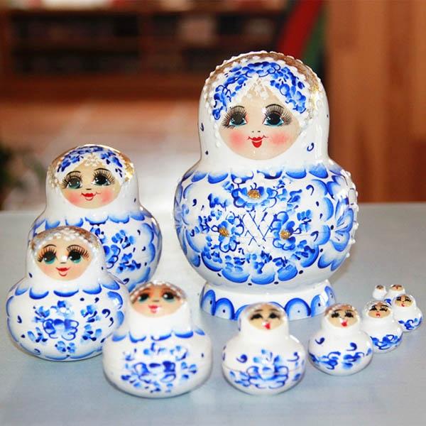 マトリョーシカ ロシア 人形 民芸品 土産物 手作り人形 手描き マトリョーシカ ロシア 人形 民芸品 土産物 手作り人形 手描き