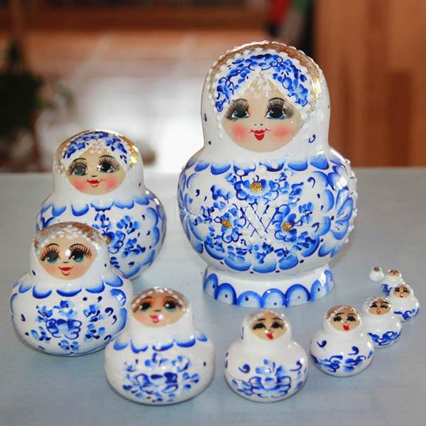 マトリョーシカ ロシア 人形 民芸品 土産物 手作り人形 手描き マトリョーシカ ロシア 人形 民芸品 土産物 手作り人形 手描き