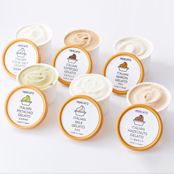 ジェラートの本場イタリアで絶大な支持を得ているアグリモンタナ社のジェラートミックスを原料に、天然素材をふんだんに使用したリッチな味わいのイタリアンジェラート。着色料や香料は不使用、安定剤は自然由来のものを使用と、おいしさだけでなく安全にもこ...