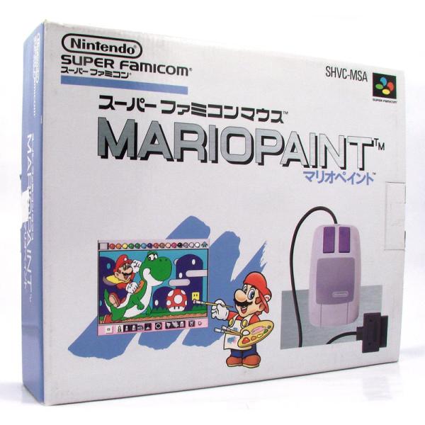 SFC マリオペイント(Mario Paint) 任天堂 マウス有、マウスパッド無、箱無、説明書無