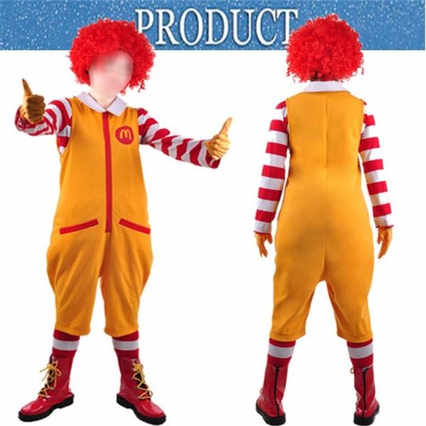 即納 マクドナルド コスプレ衣装 衣装 ウイッグセット 豪華セット 仮装衣装 Cosplay ハロウィーン 変身コスプレ ハロウィン 男女兼用 Buyee Buyee 日本の通販商品 オークションの代理入札 代理購入