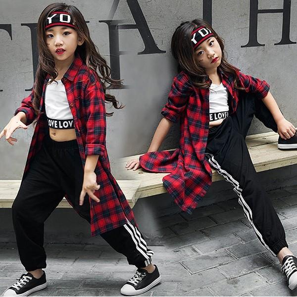子供セットアップ ダンス衣装 ヒップホップ ダンスウェア 上下セット 子供服 女の子 タンクトップ サルエルパンツ スポーツウェア チャック ステージ衣装 甲子園 Cl0468 ショップモモ 通販 Yahoo ショッピング