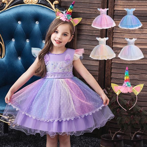 ユニコーン 女の子 ワンピース ドレス 精霊 ハロウィン衣装 コスプレ ティンカーベル フェアリー チュチュ カチューシャ付き キッズ コスチューム 変装 仮装 服 Cl0641 ショップモモ 通販 Yahoo ショッピング