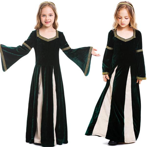 中世ヨーロッパ貴族 ハロウィン キッズ コスプレ お姫様 女王 魔女 ヴァンパイア 魔女 女の子 ハロウィン衣装 吸血鬼 悪魔 中世紀 巫女 バンパイア コスプレ衣装 Cl1521 ショップモモ 通販 Yahoo ショッピング
