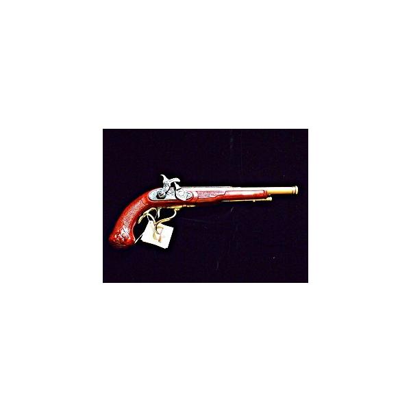 ピストル フリントロック式 古式銃 ゴールドバレル 1109l スペイン製
