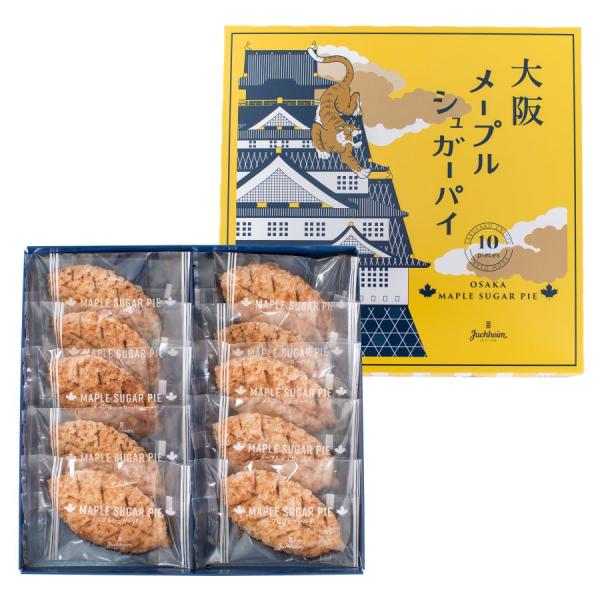 ユーハイム　大阪 メープルシュガーパイ(大）【おみやげ 大阪みやげ　大阪お土産　帰省　土産 手土産　大阪 土産　修学旅行　ユーハイム】