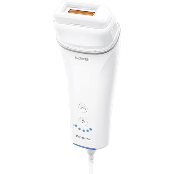 光脱毛器 VIO対応 パナソニック ES-WH7A-W 顔対応 ヒゲ対応 美容器 スムースエピ ホワイト フラッシュ式 ムダ毛ケア カートリッジ交換不要 海外電圧対応