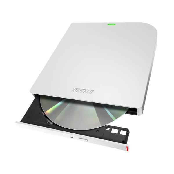 バッファロー USB3.2(Gen1)/3.0 外付け DVD/CDドライブ Windows/Mac