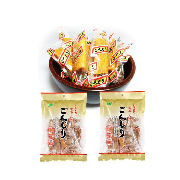 「寒干し大根 漬物おつまみ ごんじり 醤油味」便利な個包装115g×2袋セット栄養成分（100g当たり）：エネルギー130kcal、たんぱく質4.1g、脂質0.1g、炭水化物32.0g、食塩相当量5.6g ※推定値原材料：干し大根(中国)、...