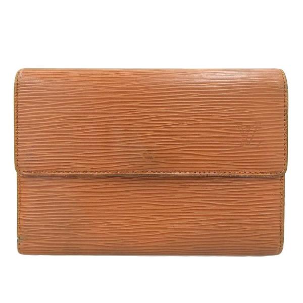 【美品】ルイヴィトン　モノグラム　エテュイパピエ　三つ折り財布　財布　ブラウン系 LOUIS VUITTON（ルイ・ヴィトン） エピ ポルトトレゾール