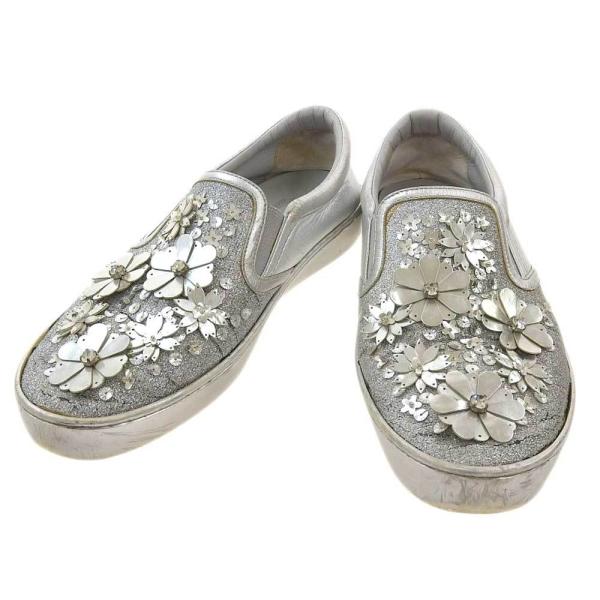Dior スニーカー　フラワー　ブラック ディオール(Dior)ディオール WALK'N'DIOR プラットフォーム