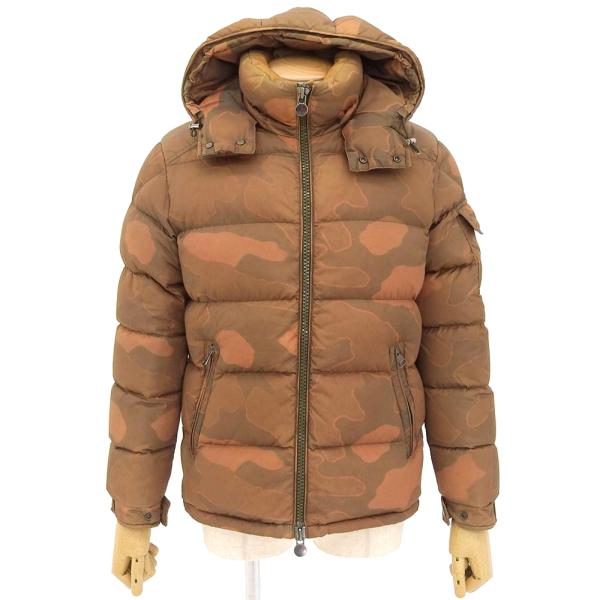 5 MONCLER MAYA ロゴワッペン フーデット ダウンジャケットブラック MONCLER 美品□MONCLER モンクレール MAYA GIUBBOTTO マヤ ロゴ