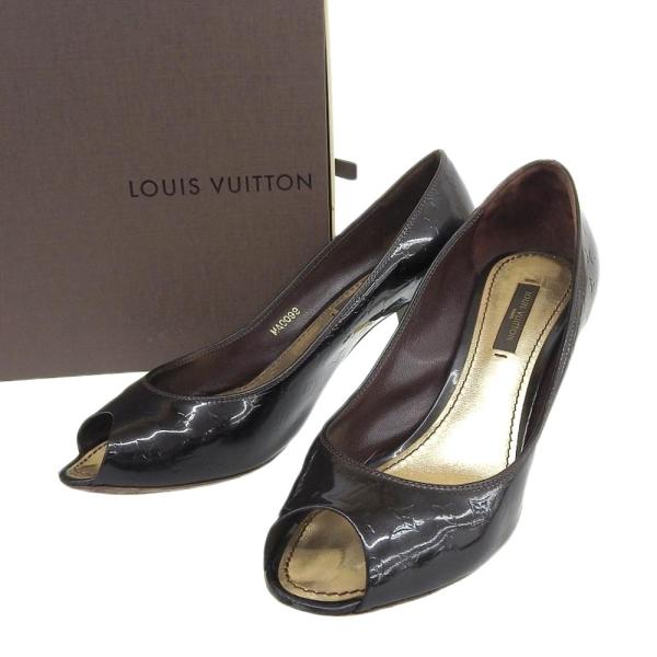 【LOUIS VUITTON】ルイ ヴィトン ヴェルニ パンプス ハイヒール LOUIS VUITTON ルイヴィトン モノグラム ヴェルニ ハイヒール