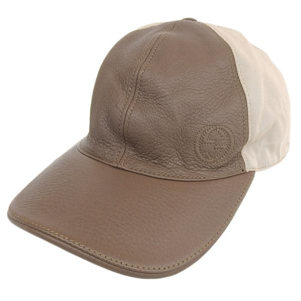 GUCCI グッチ インターロッキングG ベースボールキャップ 帽子