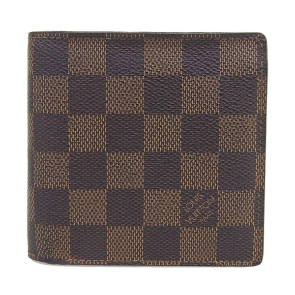 正規品 ヴィトン 財布 ダミエ ポルトフォイユマルコ N61675 スペイン製 LOUIS VUITTON ルイヴィトン ダミエ ポルトフォイユ マルコ 二