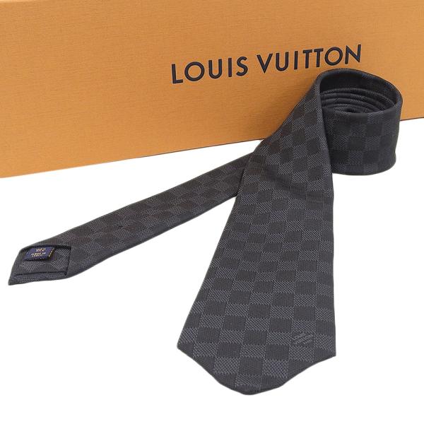 極美品　ルイヴィトン　ダミエ　クラシック　クラヴァット　ネクタイ　M78752 Amazon | (ルイヴィトン) LOUIS VUITTON M78752 ネクタイ