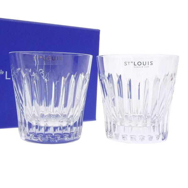 サンルイ SAINT LOUIS 2客セット ロックグラス グラス 本物保証 箱付  