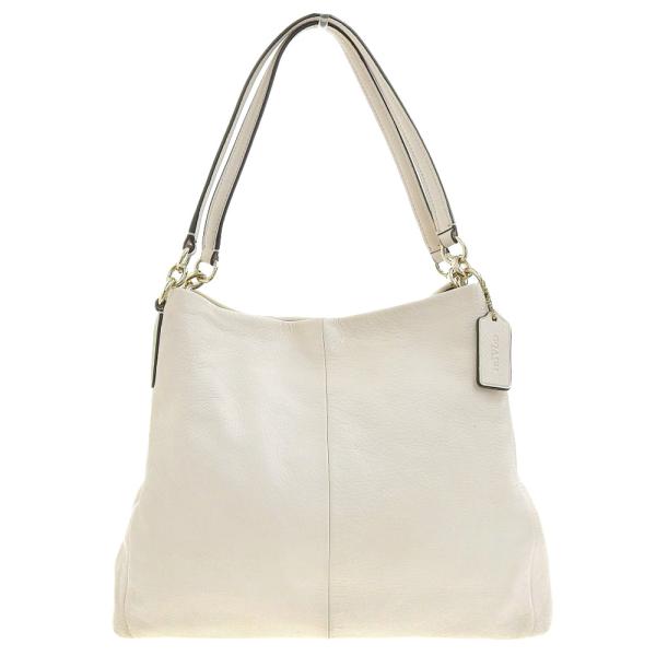 コーチ エディー ショルダーバッグ F35723 オールレザー 希少色 美品 COACH コーチ F35723 ラグジュアリー ペブルド レザー