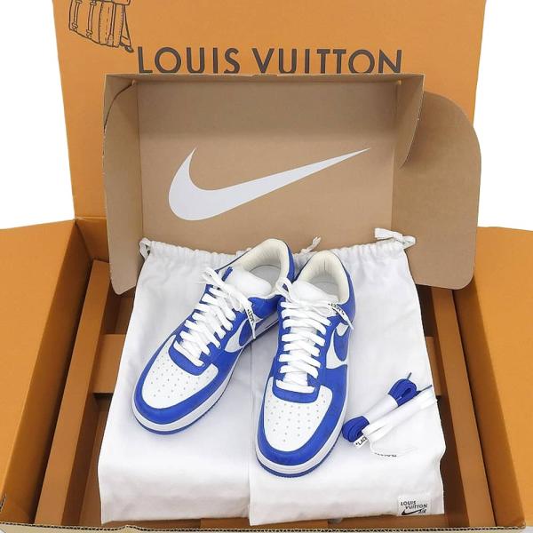 ルイヴィトン LOUIS VUITTON×ナイキ NIKE モノグラムコラボ エアフォース1 スニーカー 7 1/2 1A9VAO 本物保証 箱・布袋付 新品同様