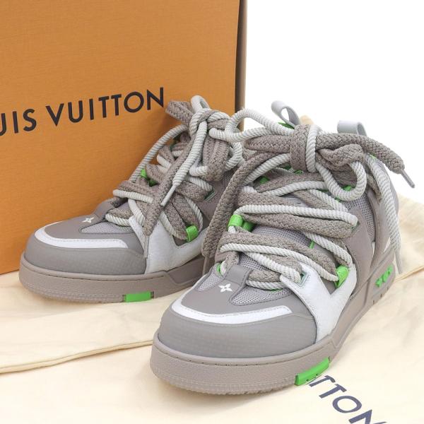 LOUIS VUITTON（ルイ・ヴィトン） スケートラインスニーカー 靴 グリ