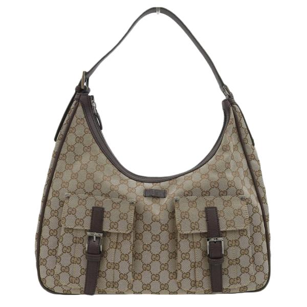 GUCCI（グッチ） GUCCI GGキャンバス ロゴ ワンショルダーバッグ