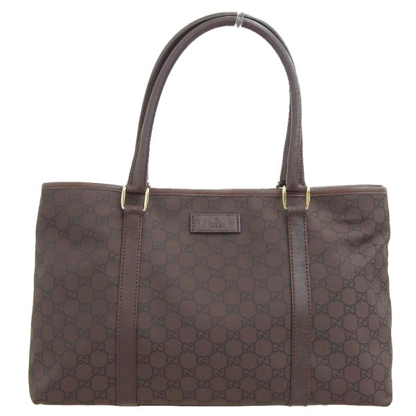 2505-317｜※専用｜グッチ GGキャンバス ハンドバッグ ブラウン GUCCI グッチ GGキャンバス トートバッグ 257302 204991