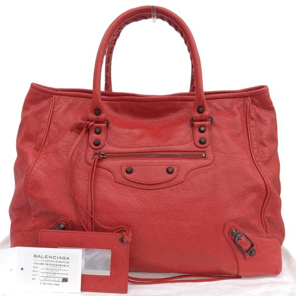BALENCIAGA ザ・サンデー レザートートバッグ ジャイアント BALENCIAGA（バレンシアガ） ザ サンデー 228755 6480 002123