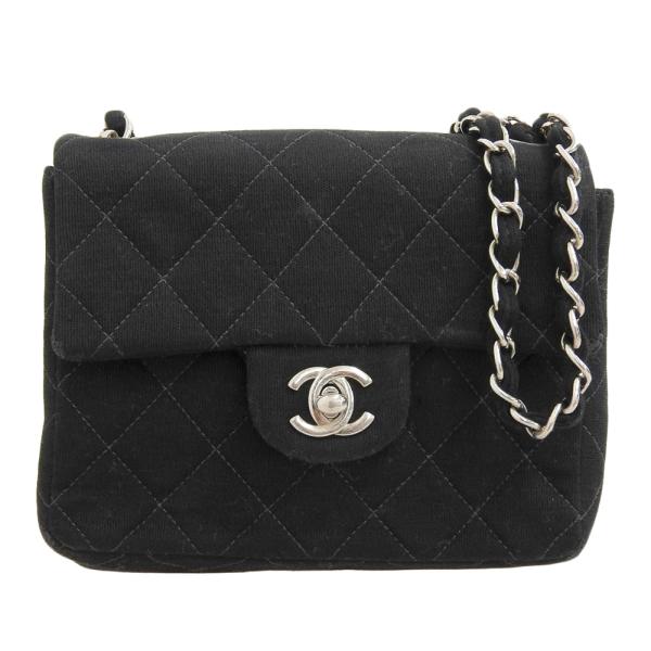 【本物保証】 シャネル CHANEL ミニマトラッセ 17 チェーンショルダーバッグ A01115 シール付 6番台 ココマーク ショルダーバッグ コットン マトラッセ シャネル CHANEL ミニマトラッセ 17 チェーンショルダー