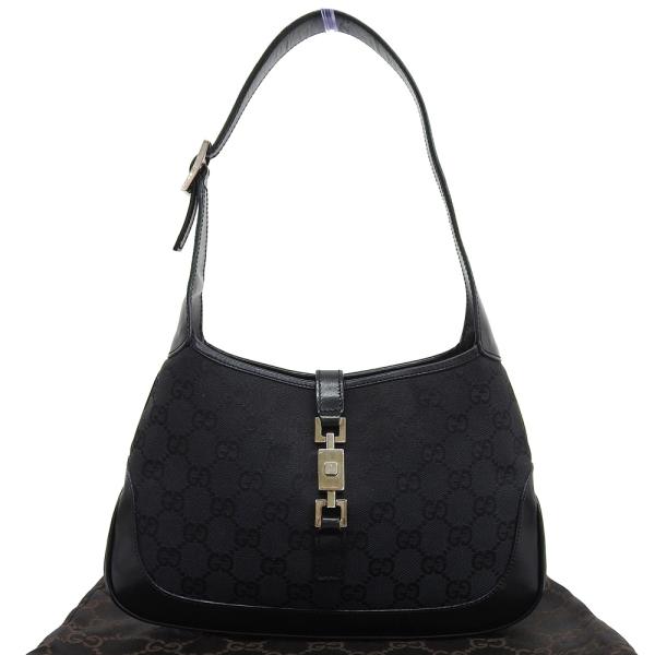 グッチ ジャッキー 001 3735 レザー ナイロン ショルダーバッグ 肩掛け ハンド ゴールド レディース MWM DH17-5 GUCCI（グッチ） ジャッキーバッグ 001 3735 002058 ワンショルダー
