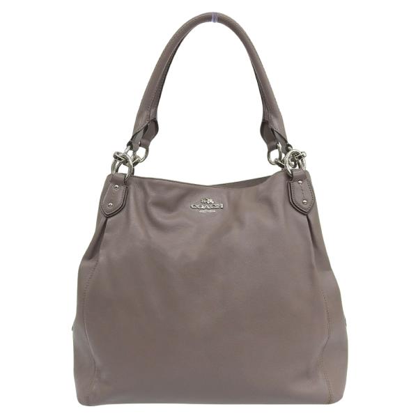 【美品】COACH レザー トートバッグ ブラック　ブラウンF71039 COACH（コーチ） COACH F33393 ショルダーバッグ ハンドバッグ トート