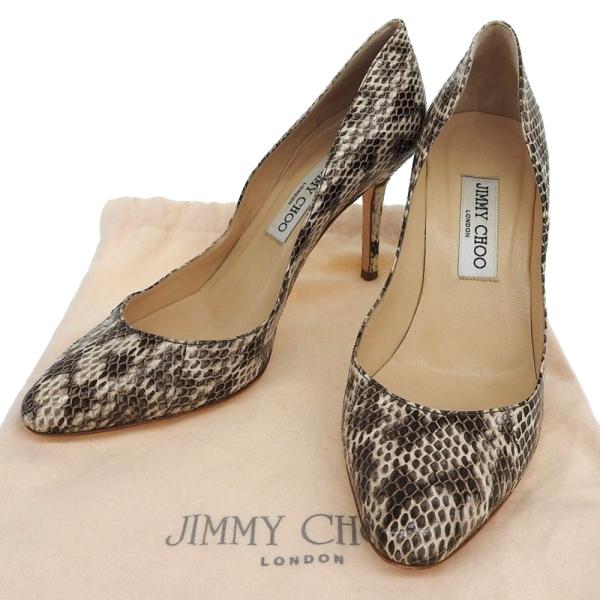 JIMMY CHOO ジミーチュウ ハイヒール パンプス 38 1/2 約25.5cm