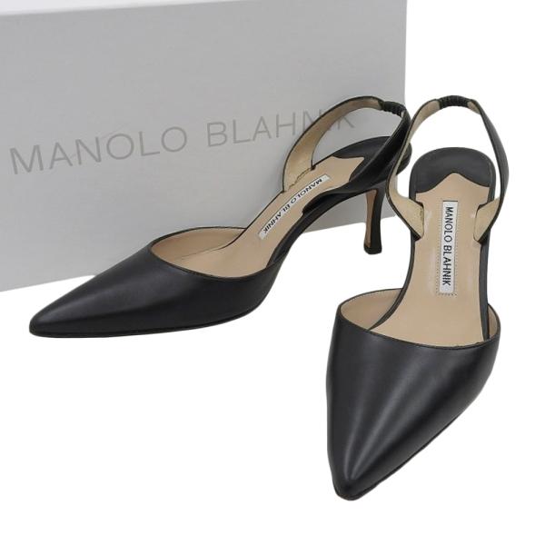 MANOLO BLAHNIK（マノロブラニク） ピンヒール ハイヒール 37 1/2 約