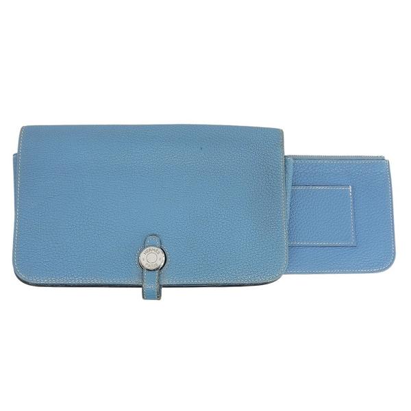Dogon エルメス HERMES ドゴンGM □G刻印 長財布 トリヨン
