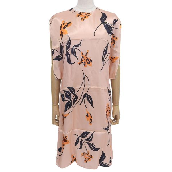 MARNI（マルニ） ワンピース 40 レディース 服 ピンク 花柄 フラワー