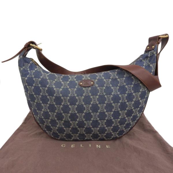 CELINE（セリーヌ） パリマカダム柄 ロゴ 斜め掛け ショルダーバッグ