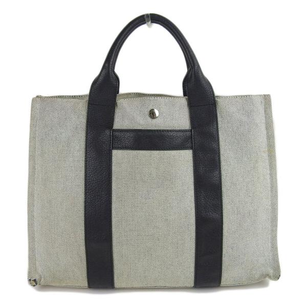 HERMES（エルメス） サックアーネMM トートバッグ キャンバス × レザー