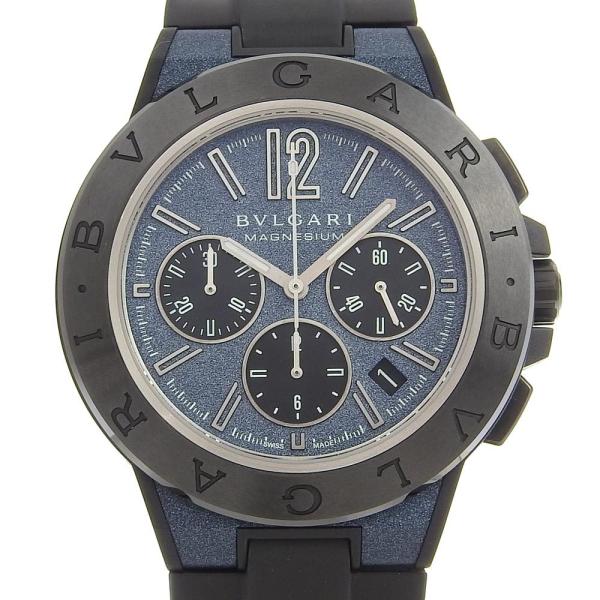 ブルガリ BVLGARI DG42SMCCH ディアゴノ マグネシウム クロノグラフ 自動巻き メンズ_749340【ev20】 BVLGARI（ブルガリ） ディアゴノ マグネシウム クロノグラフ メンズ