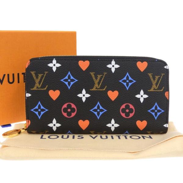 美品　ヴィトン　ゲームオン　モノグラム　ジッピーウォレット　長財布　M80323 LOUIS VUITTON ルイヴィトン 長財布 ゲームオン モノグラム