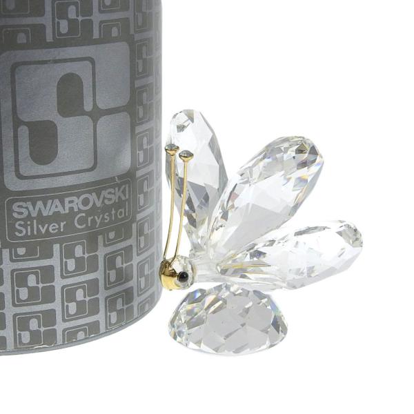 スワロフスキー★バタフライと花　置物 SWAROVSKI スワロフスキー Swarovski クリスタル 蝶 置物