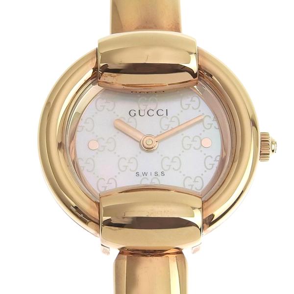 GUCCI（グッチ） GUCCI GG ロゴ バングルウォッチ レディース クォーツ