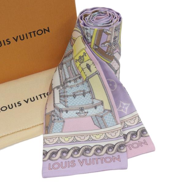 Louis Vuitton ルイヴィトン スカーフ レース 紫系 バンドー ルイヴィトンバンドー 蝶モチーフ 14145 パープル レディース