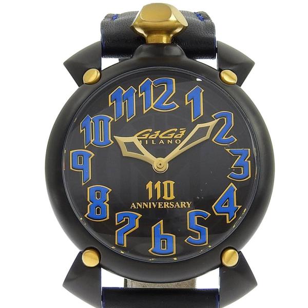 GaGa MILANO ガガミラノ 時計 マヌアーレ スリム 46mm GaGa MILANO ガガミラノ 時計 マヌアーレ スリム 46mm ウォッチ - メルカリ