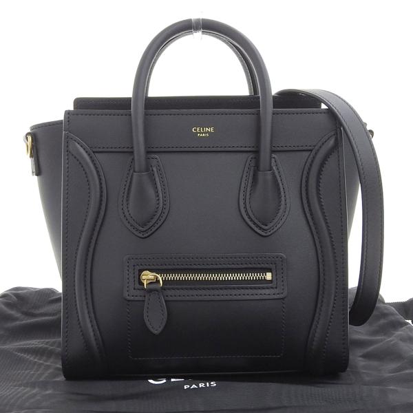 CELINE ラゲージ ナノ ショッパー ブラック 楽天市場】セリーヌ CELINE ラゲージナノショッパー