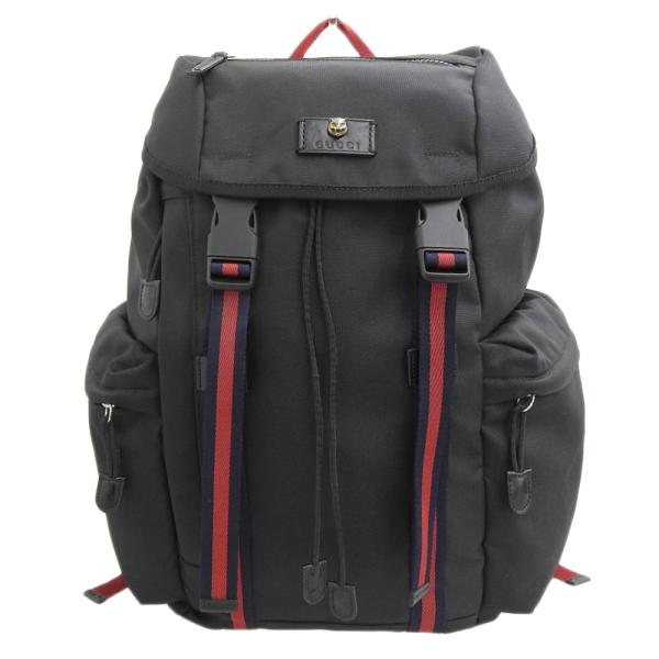 【新品同様・付属品付き✨】グッチ シェリーライン タイガーヘッド バックパック 新品同様・付属品付き✨】グッチ シェリーライン タイガーヘッド