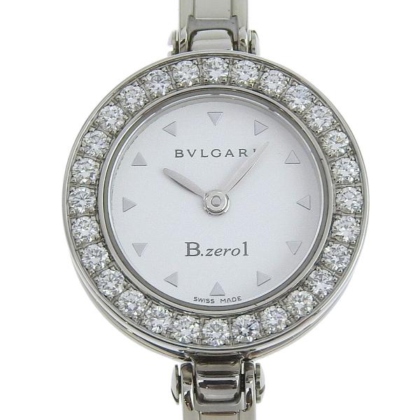 BVLGARI ブルガリ Bzero1 ビーゼロワン 23MM クォーツ ウォッチ ブレスレット 腕時計 シルバー BZ 22 S レディース D147468 箱、冊子 ビー・ゼロワン 【OUTLET】 ブルガリ BVLGARI レディース 時計 B-zero1