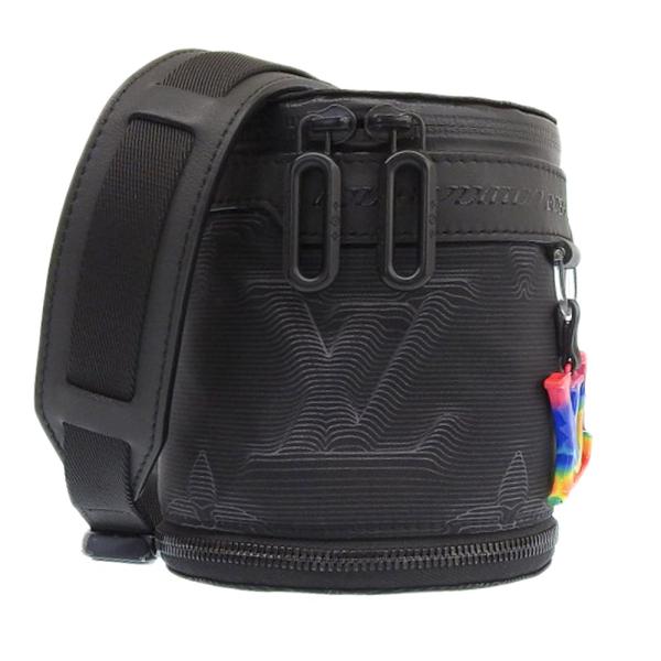 【本物保証】 希少 レア 新品同様 ルイヴィトン LOUIS VUITTON エクスパンダブルポロション M45604 ショルダーバッグ ブラック レインボー shop-takashimaya7_tkh24b0112008