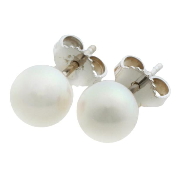 ミキモト K18 約7.0mmパール ピアス ミキモト ピアス MIKIMOTO あこや真珠 7.7mm アコヤ パール K18