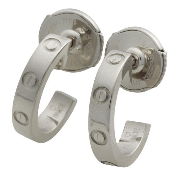 LOVE（Cartier） カルティエ CARTIER ミニラブ ピアス B80289型 K18WG