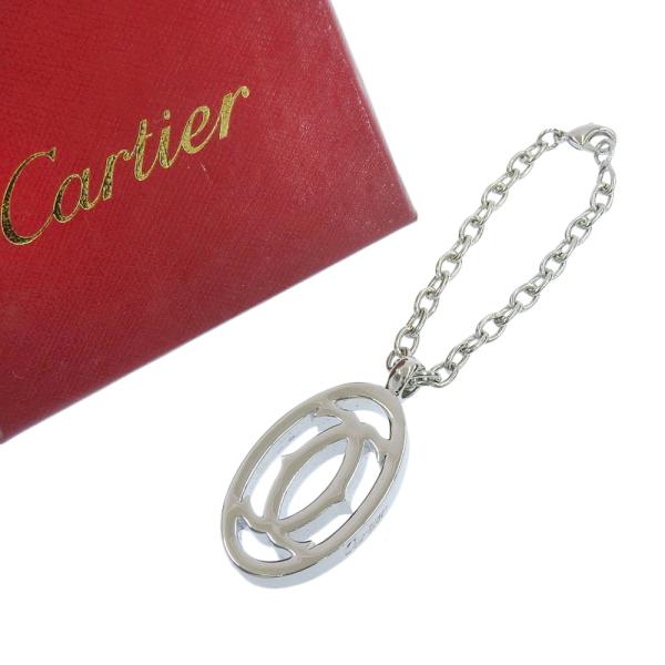 Cartier（カルティエ） デコール 2Cモチーフ オーバル キーリング