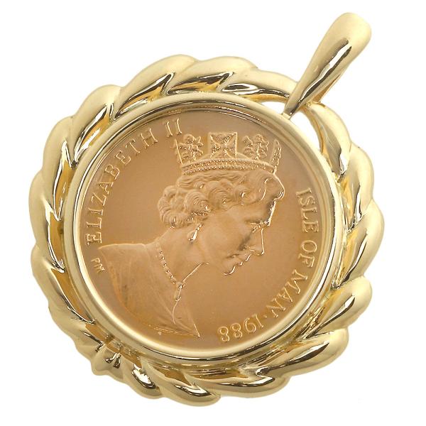 1/20オンスコイン エリザベス2世 マン島エンジェル金貨